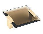 Schaub and Company Positano 2-1/2" (64mm) Center-to-Center Cabinet Pull (Signature Satin Brass/Smoke)
