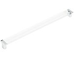 Schaub and Company Positano 12-5/8" (321mm) Center-to-Center Cabinet Pull (Chrome/Clear)