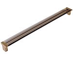 Schaub and Company Positano 12-5/8" (321mm) Center-to-Center Cabinet Pull (Signature Satin Brass/Smoke)