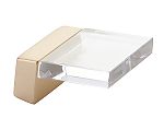 Schaub and Company Positano 1-1/4" (32mm) Cabinet Pull (Signature Satin Brass/Clear)