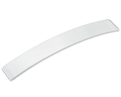 Schaub and Company Armadio 6-5/16" (160mm) Center-to-Center and 7-1/2" (191mm) Center-to-Center Arched Cabinet Pull (Polished Chrome)