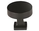 Schaub and Company Haniburton 1-1/4" (32mm) Cabinet Knob (Matte Black)