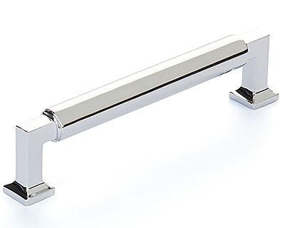 Schaub and Company Haniburton 5" (128mm) Center-to-Center Cabinet Pull (Polished Chrome)