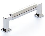 Schaub and Company Haniburton 3-1/2" (89mm) Center-to-Center Cabinet Pull (Polished Chrome)