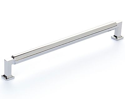 Schaub and Company Haniburton 10" (254mm) Center-to-Center Cabinet Pull (Polished Chrome)