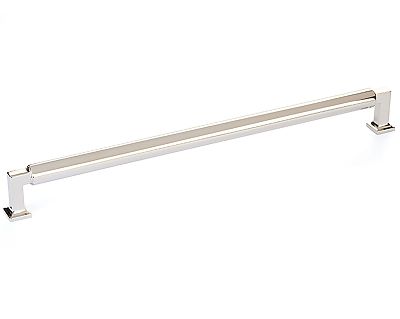 Schaub and Company Haniburton 12" (305mm) Center-to-Center Cabinet Pull (Polished Nickel)