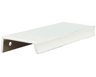 Schaub and Company Sabre 6-1/4" (159mm) Cabinet Edge Pull (Polished Nickel)