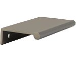 Schaub and Company Baker 4-1/4" (108mm) Cabinet Edge Pull (Gun Metal)