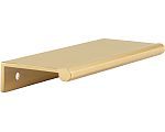 Schaub and Company Baker 5-1/4" (133mm) Cabinet Edge Pull (Satin Brass)