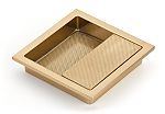 Schaub and Company MODO 3-7/8" (98mm) Recessed Cabinet Pull (Signature Satin Brass)