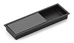 Schaub and Company MODO 6-1/4" (159mm) Recessed Cabinet Pull (Matte Black/Gun Metal)