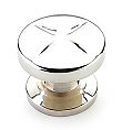 Schaub and Company Northport 1-3/8" (35mm) Cabinet Knob (Polished Nickel)