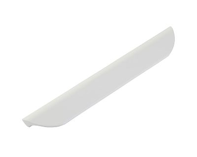 Schaub and Company Suave 7-9/16" (192mm) Center-to-Center Cup Pull (Matte White)