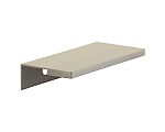 Schaub and Company Borde 3-1/8" (79mm) Cabinet Edge Pull (Nickel Silk)