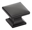 Schaub and Company Northport 1-3/8" (35mm) Cabinet Knob (Matte Black)