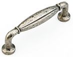 Schaub and Company Siena 3-3/4" (96mm) Center-to-Center Cabinet Pull (Vibra Nickel)