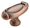 Schaub and Company French Farm 1-7/8" (48mm) Oval Cabinet Knob (Empire Bronze)