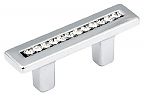 Schaub and Company Skyevale 1-1/4" (32mm) Center-to-Center Cabinet Pull (Polished Chrome)