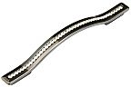Schaub and Company Skyevale 5" (128mm) Center-to-Center and 6-5/16" (160mm) Center-to-Center Cabinet Pull (Black Chrome)