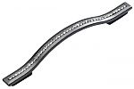 Schaub and Company Skyevale 5" (128mm) Center-to-Center and 6-5/16" (160mm) Center-to-Center Cabinet Pull (Milano Silver)