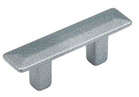 Schaub and Company Skyevale 1-1/4" (32mm) Center-to-Center Cabinet Pull (Milano Silver)