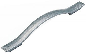 Schaub and Company Skyevale 5" (128mm) Center-to-Center and 6-5/16" (160mm) Center-to-Center Cabinet Pull (Milano Silver)