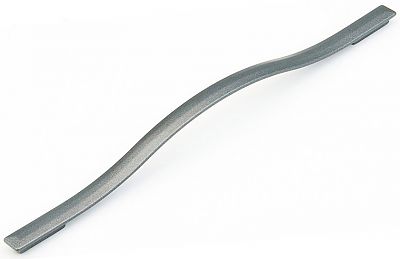 Schaub and Company Skyevale 11-5/16" (287mm) Center-to-Center and 12-5/8" (321mm) Center-to-Center Cabinet Pull (Milano Silver)
