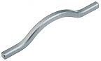 Schaub and Company Sorrento 3-3/4" (96mm) Center-to-Center and 5" (128mm) Center-to-Center Cabinet Pull (Milano Silver)
