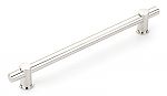 Schaub and Company Fonce 8" (203mm) Center-to-Center Cabinet Pull (Polished Nickel)
