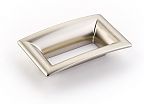 Schaub and Company Finestrino 2-1/2" (64mm) Center-to-Center Cabinet Pull (Satin Nickel)
