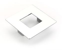 Schaub and Company Finestrino 2-1/2" (64mm) Center-to-Center Cabinet Pull (Polished Chrome)