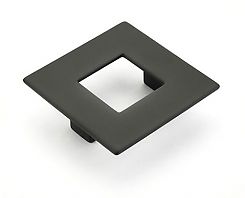 Schaub and Company Finestrino 2-1/2" (64mm) Center-to-Center Cabinet Pull (Matte Black)
