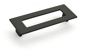 Schaub and Company Finestrino 5" (128mm) Center-to-Center Cabinet Pull (Matte Black)