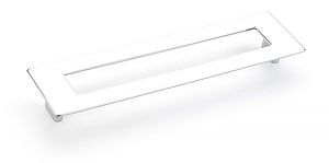 Schaub and Company Finestrino 7-1/2" (191mm) Center-to-Center Cabinet Pull (Polished Chrome)