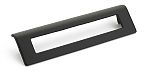 Schaub and Company Finestrino 6-5/16" (160mm) Center-to-Center Cabinet Pull (Matte Black)