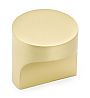 Schaub and Company Haniburton 1-1/4" (32mm) Cabinet Knob (Satin Brass)