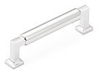 Schaub and Company Haniburton 4" (102mm) Center-to-Center Cabinet Pull (Polished Chrome)