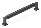 Schaub and Company Haniburton 6" (152mm) Center-to-Center Cabinet Pull (Matte Black)
