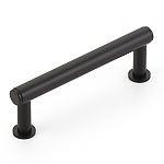Schaub and Company Pub House 3-1/2" (89mm) Center-to-Center Smooth Cabinet Pull (Matte Black)