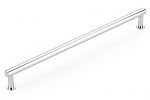 Schaub and Company Pub House 10" (254mm) Center-to-Center Smooth Cabinet Pull (Polished Chrome)