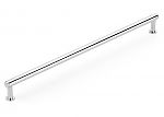 Schaub and Company Pub House 12" (305mm) Center-to-Center Smooth Cabinet Pull (Polished Chrome)
