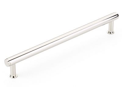 Schaub and Company Pub House 12" (305mm) Center-to-Center Smooth Appliance Pull (Polished Nickel)