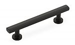 Schaub and Company Heathrow 4" (102mm) Center-to-Center Cabinet Pull (Matte Black)