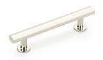 Schaub and Company Heathrow 4" (102mm) Center-to-Center Cabinet Pull (Polished Nickel)