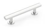 Schaub and Company Heathrow 3-1/2" (89mm) Center-to-Center Cabinet Pull (Polished Chrome)