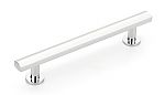 Schaub and Company Heathrow 5" (128mm) Center-to-Center Cabinet Pull (Polished Chrome)