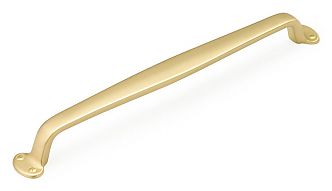 Schaub and Company Traditional Design Series 15" (381mm) Center-to-Center Appliance Pull (Satin Brass)