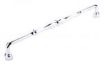 Schaub and Company Traditional Design Series 15" (381mm) Center-to-Center Appliance Pull (Polished Chrome)