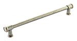 Schaub and Company Steamworks 15" (381mm) Center-to-Center Appliance Pull (Distressed Pewter/Copper)