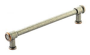 Schaub and Company Steamworks 6" (152mm) Center-to-Center Cabinet Pull (Distressed Pewter/Copper)